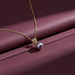 Amore Pearl Heart Necklace jewellery product view 1