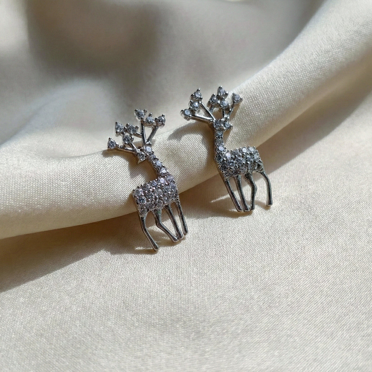 Deer Elegance Earrings jewellery product view 2