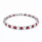 Crimson Royale Tennis Bracelet jewellery product view 6
