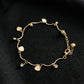 Amoura Gold Heart Anklet jewellery product view 2