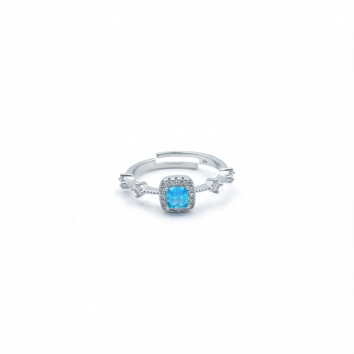 Ocean Sapphire Diamond Ring jewellery product view 5