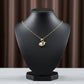 Elegant Swan Pearl Gold Pendant Necklace jewellery product view 4