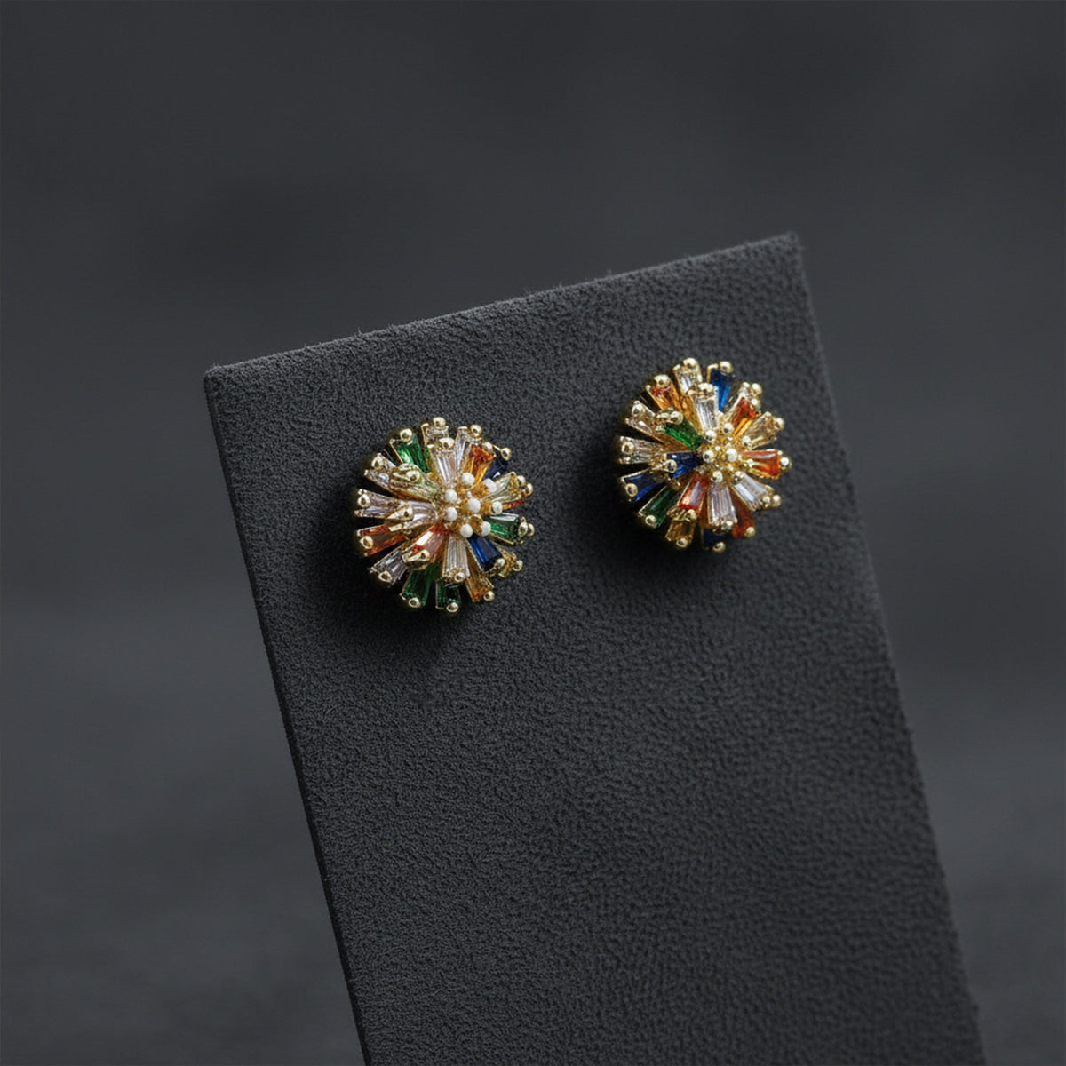 Radiant Luxe Stud Earrings jewellery product view 1