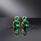 Green Gemstone Earrings jewellery product view 5