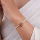 Designer Heart Diamond Tennis Bracelet jewellery product view 2