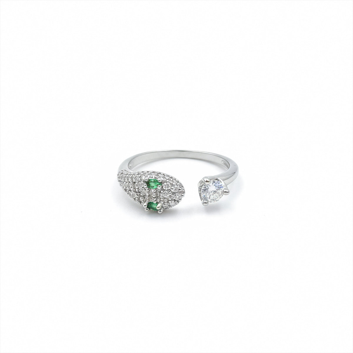 Regalia Emerald Diamond Ring jewellery product view 5