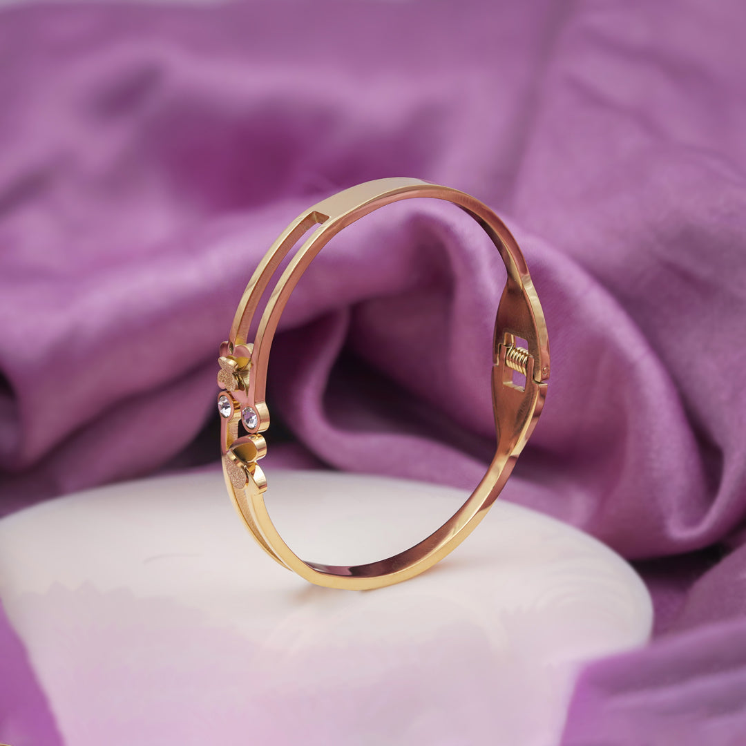 Butterfly Heart Luxe Kada jewellery product view 4