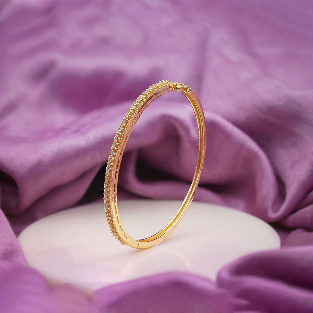 Grace Shine Diamond Gold Kada jewellery product view 3