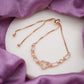 Zircon Heart Slider Bracelet jewellery product view 3