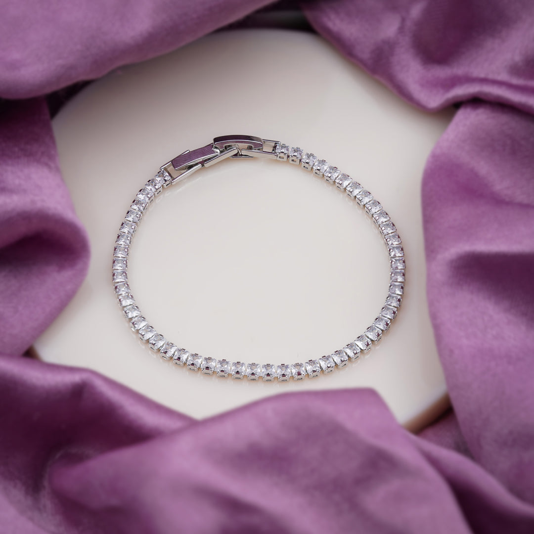 Timeless Luxe Tennis Bracelet jewellery product view 12