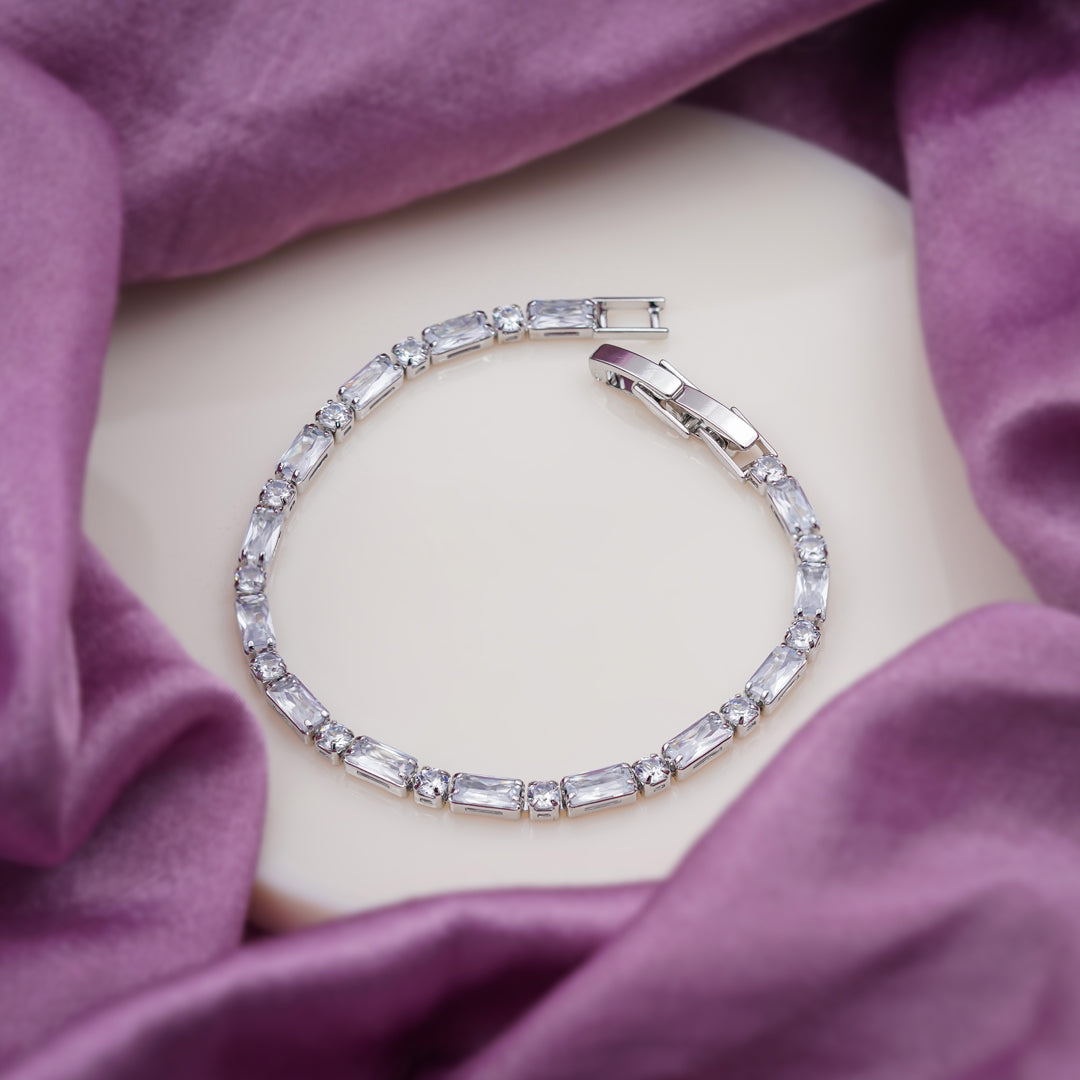 Diamond Aura Tennis Bracelet jewellery product view 5
