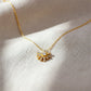 Aurielle Sunburst Diamond Pendant Necklace jewellery product view 7
