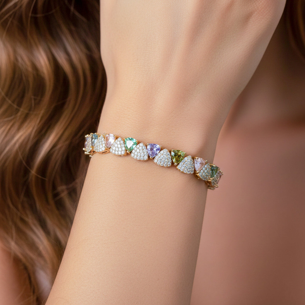 Veloura Love Prism Bracelet jewellery product view 2