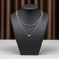 Luxpenny Dual Layer Silver Heart Necklace jewellery product view 3