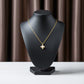 Classic Gold Pearl Blossom Necklace jewellery product view 4