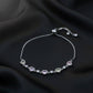 Aurielle Rainbow Heart Elegance Bracelet jewellery product view 5
