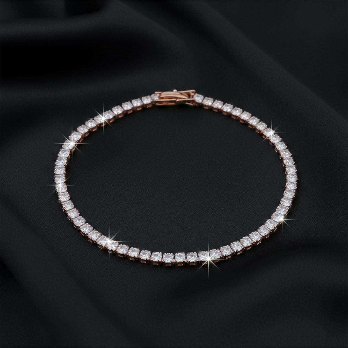 Timeless Luxe Tennis Bracelet jewellery product view 3