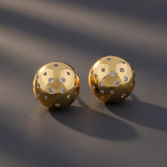 Dazzle Dot Earrings jewellery product view 1