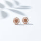 Aurora Sunburst Crystal Stud Earrings jewellery product view 14