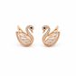 Aurora Grace Swan Earrings jewellery product view 6