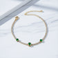 Zenvy Emerald Luxe Chain Bracelet jewellery product view 2