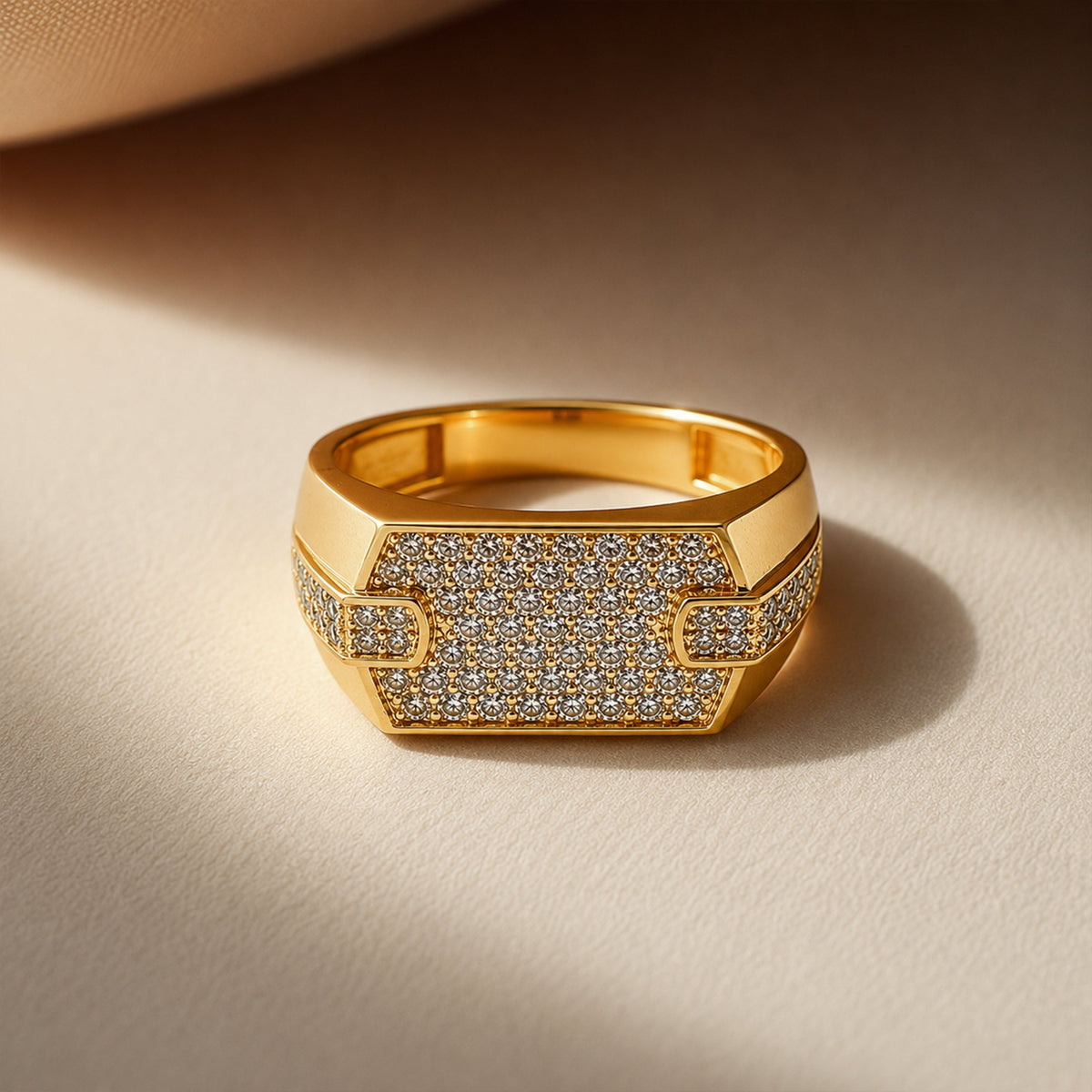 Creston Gold Ring jewellery product view 4