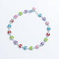 Cute Multicolor Butterfly Chain Anklet jewellery product view 5