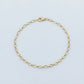 Celeste Fine Gold Anklet jewellery product view 5