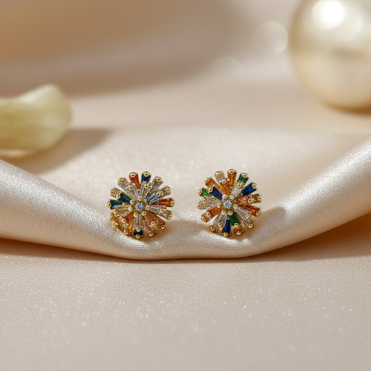 Radiant Luxe Stud Earrings jewellery product view 2
