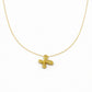 Golden Clover Sparkle Necklace jewellery product view 4