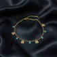Celestial Clover Nazar Gold Bracelet jewellery product view 3