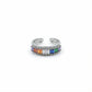 Prism Luxury Rainbow Stone Ring jewellery product view 5