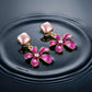 Blush Flower Chic Earrings jewellery product view 3