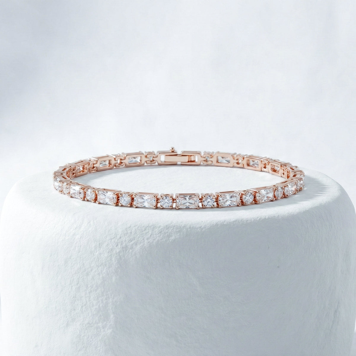DazzleLink Rose Gold Bracelet jewellery product view 2