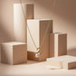 Gold Swan Pearl Pendant Necklace jewellery product view 2