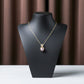 Amore Pearl Heart Necklace jewellery product view 4