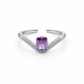 Aurora Violet Designer Ring jewellery product view 5