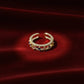 Multicolor Gemstone Open Band Ring jewellery product view 4
