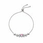 Cupid’s Pink Heart Diamond Bracelet jewellery product view 5