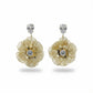 Zeenat Shahi Flower Drop Earrings jewellery product view 6