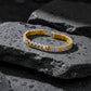 Iced Cuban Link Gold Bracelet jewellery product view 1