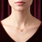 Infinity Cross Diamond Necklace jewellery product view 4