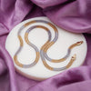 Luxpenny Elite Gold & Silver Cuban Chain jewellery product view 1