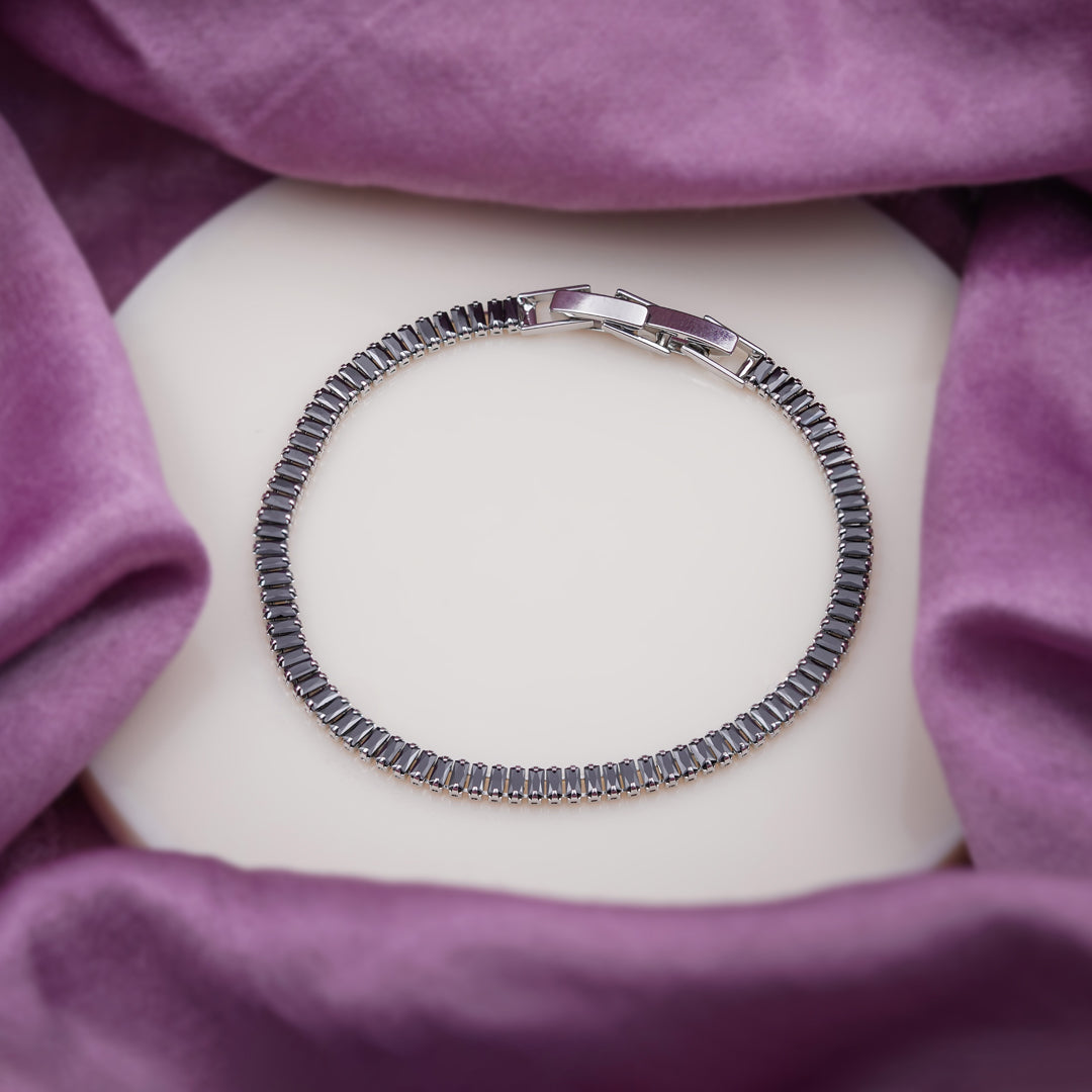 Precision Shine Baguette Bracelet jewellery product view 11