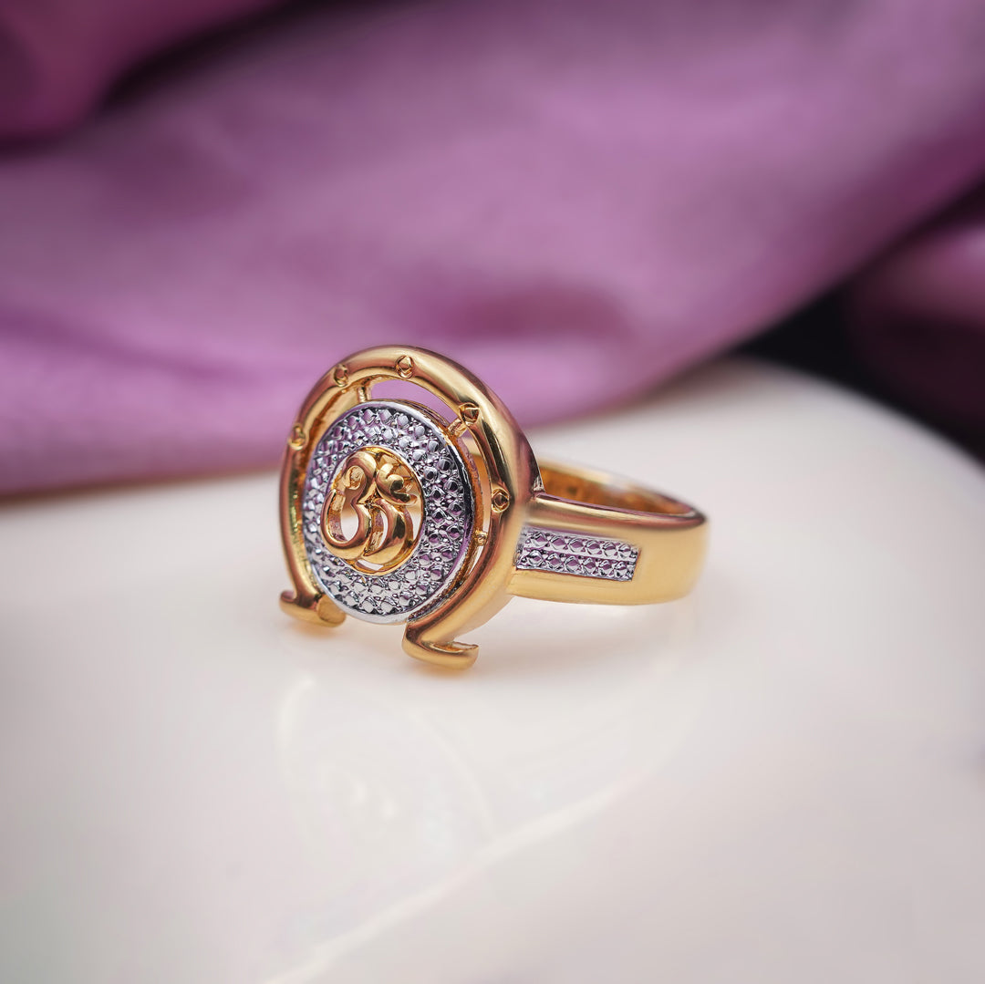 Celestial Om Bliss Ring jewellery product view 6