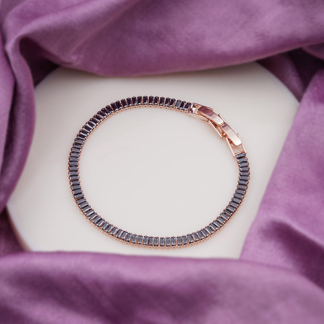 Precision Shine Baguette Bracelet jewellery product view 4