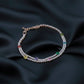 Luxury Rainbow Tennis Bracelet jewellery product view 1