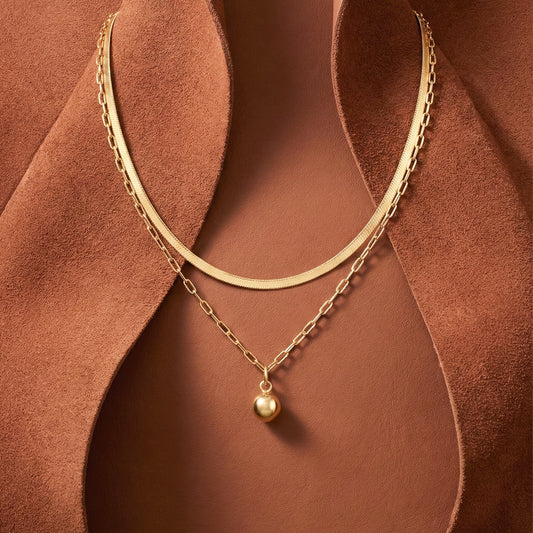 Zyra Twin Grace Necklace jewellery product view 1