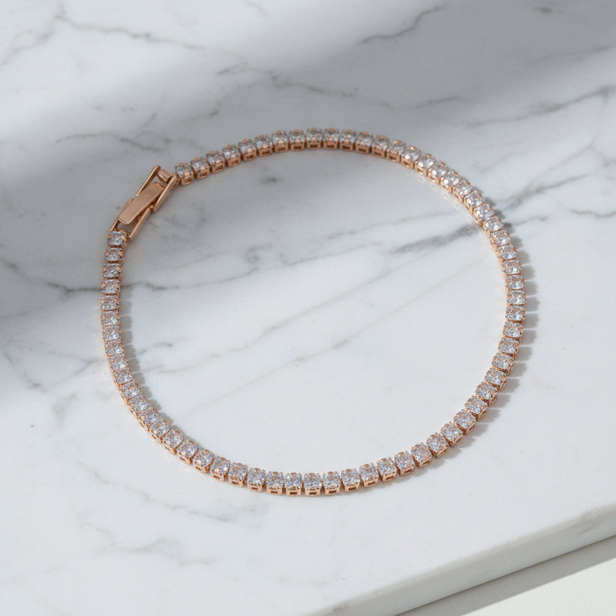 Timeless Luxe Tennis Bracelet jewellery product view 4