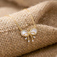 Celestine Luxe Ribbon Pearl Necklace jewellery product view 1